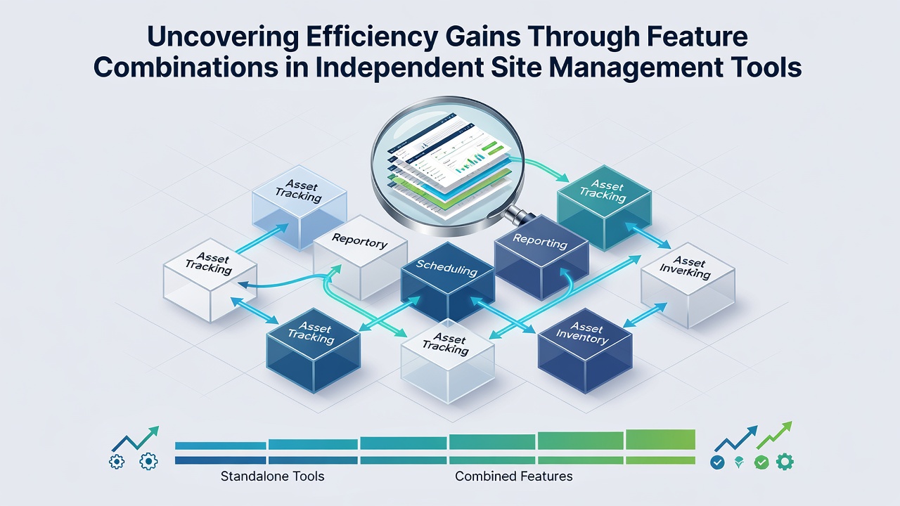 Detailed view of workflow automation linking analytics and content tools in independent site platforms
